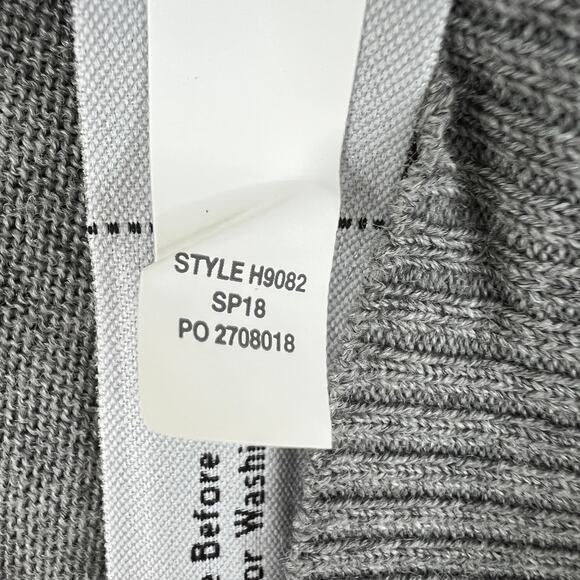 NEW J.CREW Gray Crewneck Wrapped Back Merino Wool Pullover Sweater Size XS - Picture 12 of 12